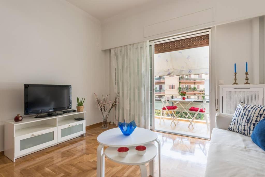 New! Bright & Remodeled 1Bed Apt 2Min Walk To Acropolis Apartamento Atenas Exterior foto